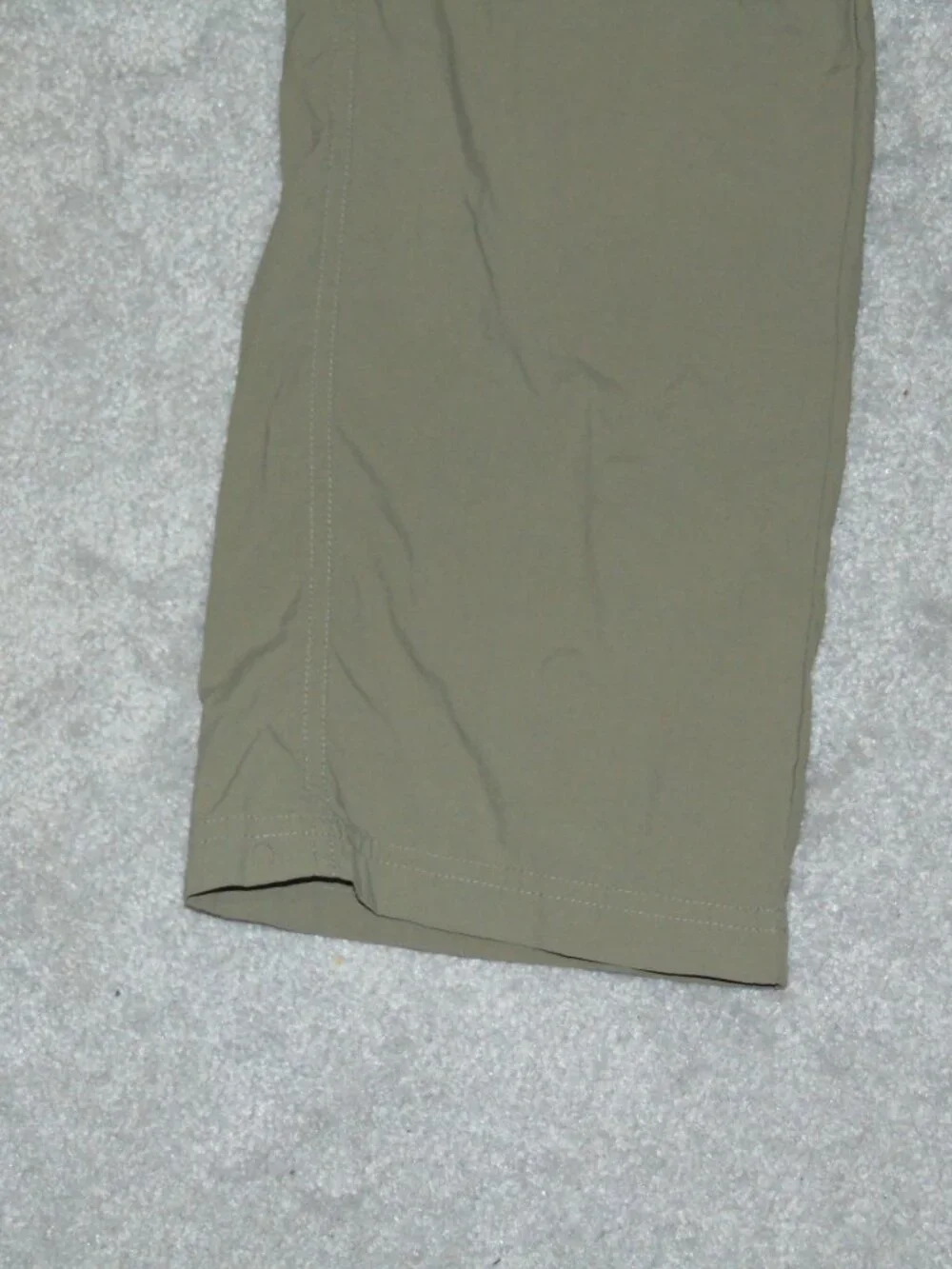 Columbia Silver Ridge II Convertible Men Pant 32X34 Green Omni-Wick